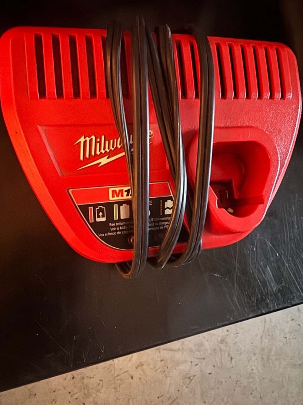 Milwaukee M12 Lithium-Ion Battery Charger (Cat. No. 48-59-2401)